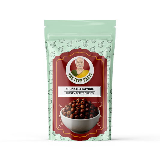 Chundakkai Vathal (Turkey Berry Crisps)