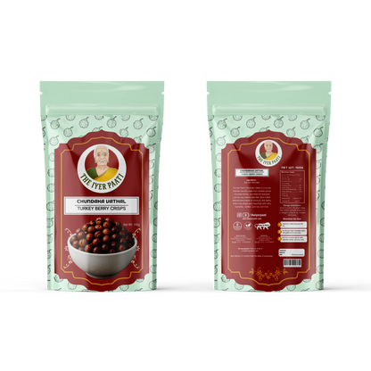 Chundakkai Vathal (Turkey Berry Crisps)