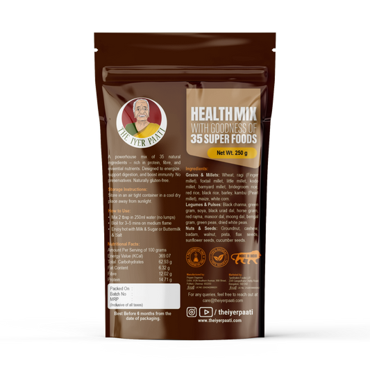 Health mix with 35 Superfoods  (Sathumavu)