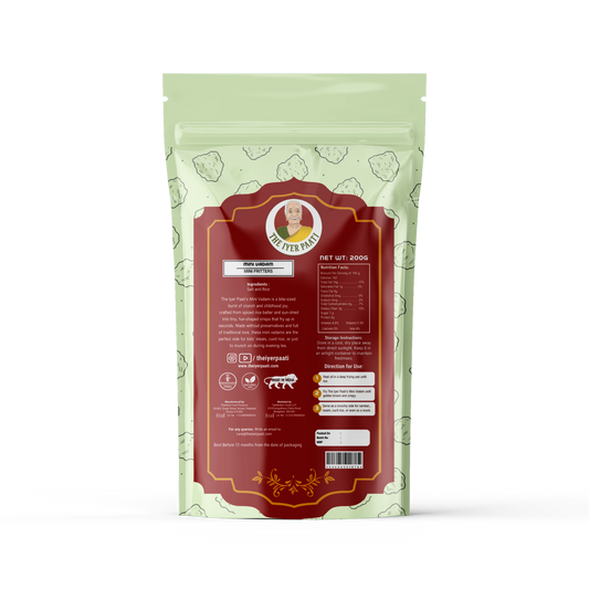 Mini Vadam (Mini Fritters)