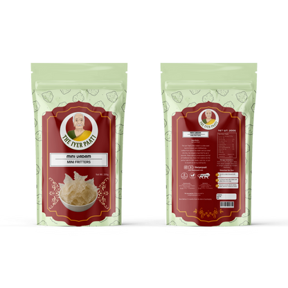 Mini Vadam (Mini Fritters)