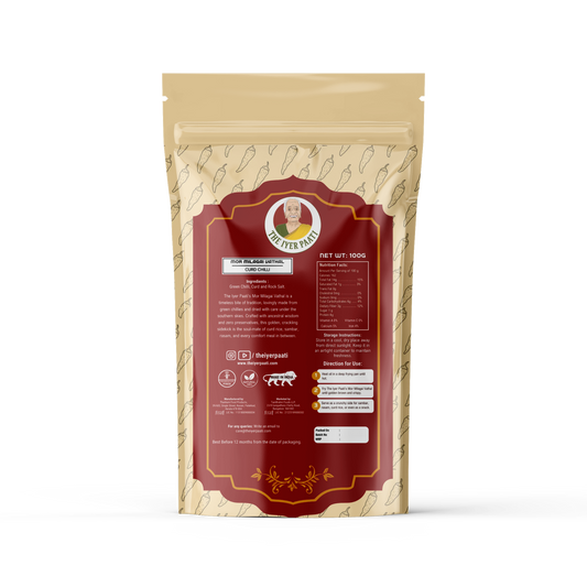 Mor Milagai (Curd Chilli)