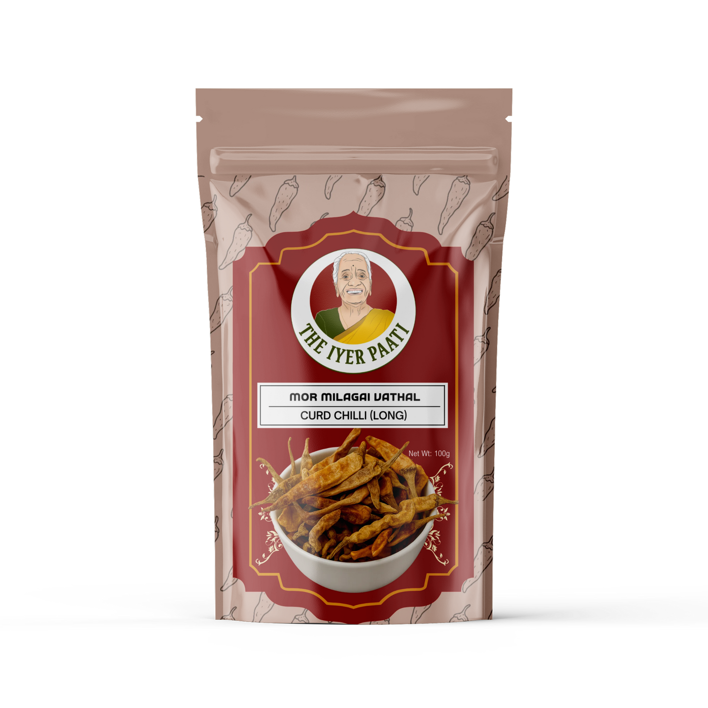 Mor Milagai  Vathal (Curd Chilli Long)