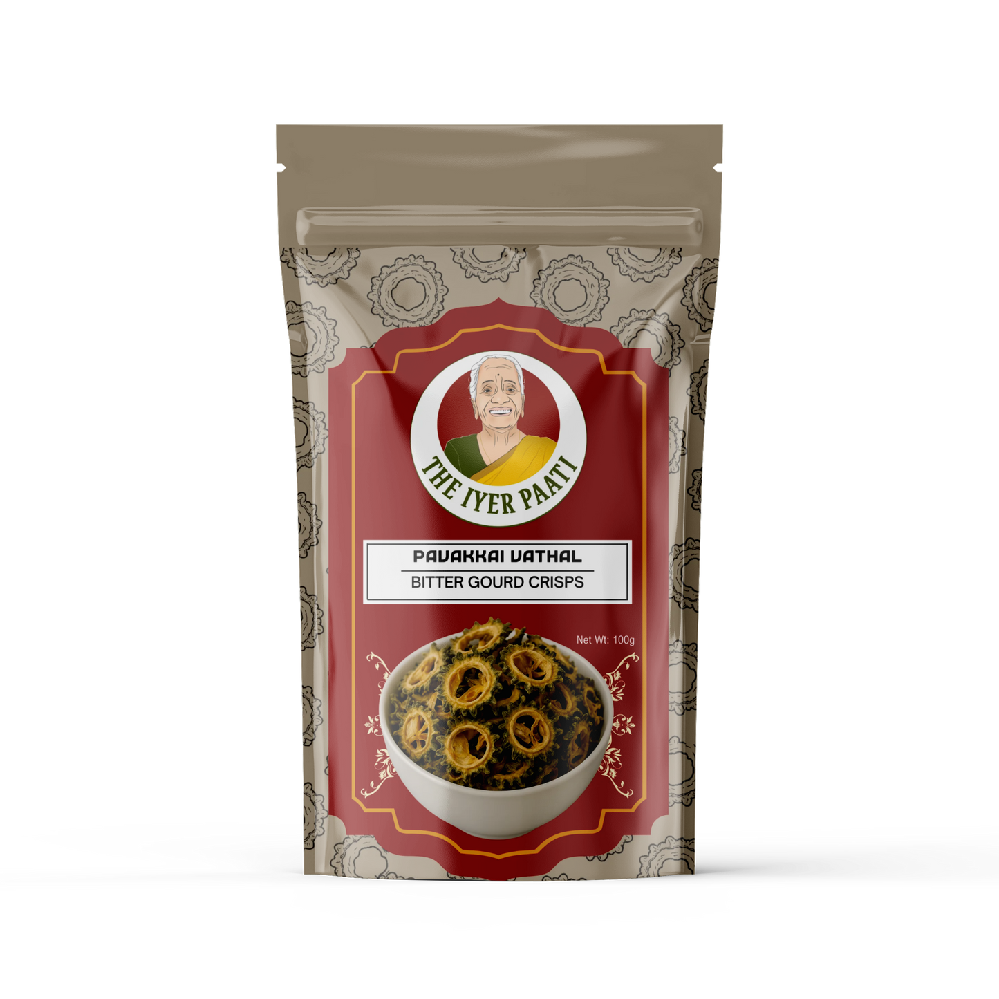 Pavakkai Vathal (Bitter Gourd Crisps)