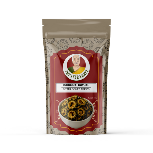 Pavakkai Vathal (Bitter Gourd Crisps)