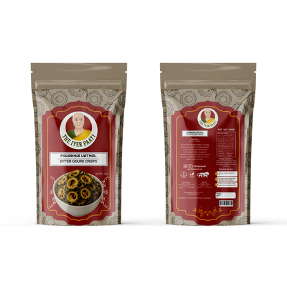 Pavakkai Vathal (Bitter Gourd Crisps)