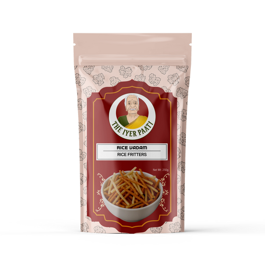Rice Vadam (Rice Fritters)
