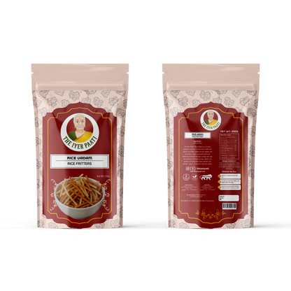 Rice Vadam (Rice Fritters)