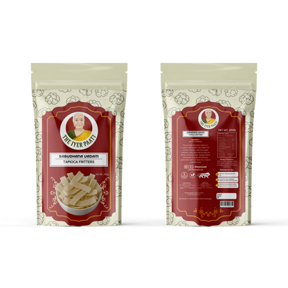 Sabudhana Vadam (Tapioca Fritters)