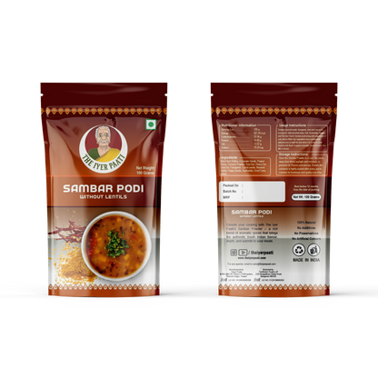 Sambar Powder without lentils