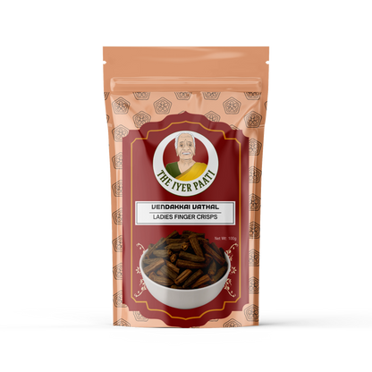 Vendakkai Vathal  (Lady's Finger Crisps)