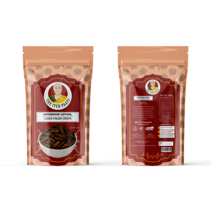 Vendakkai Vathal  (Lady's Finger Crisps)