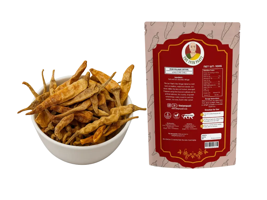 Mor Milagai (Curd Chilli Long) 