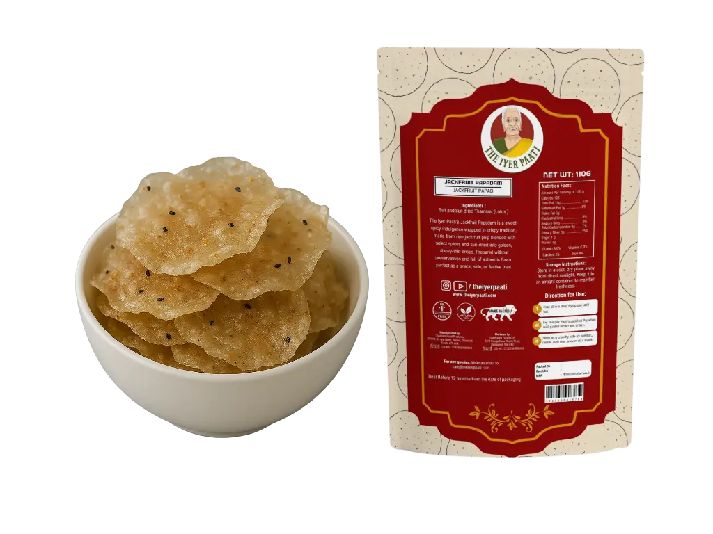 Jackfruit Papadam (Jackfruit Papad)