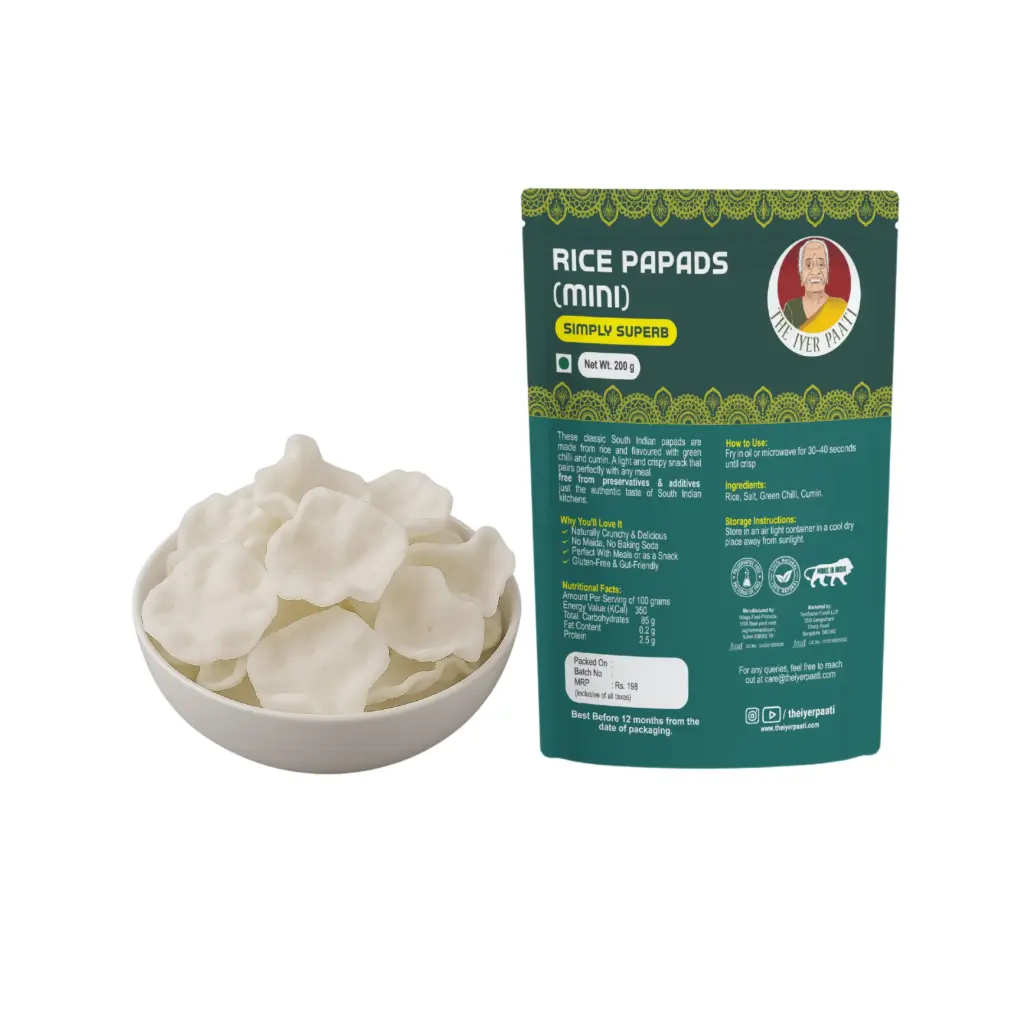 Rice Papads (Mini)