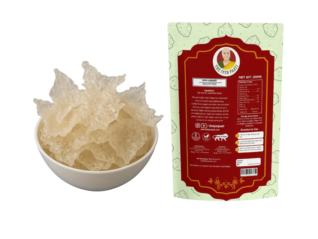 Mini Vadam (Mini Fritters)