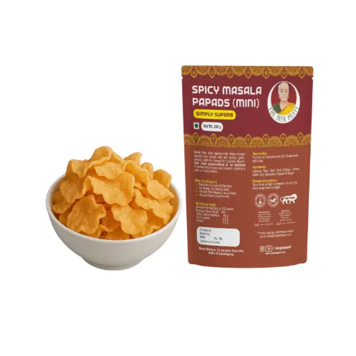 [VAVD20A] Spicy Masala Papads (Mini)