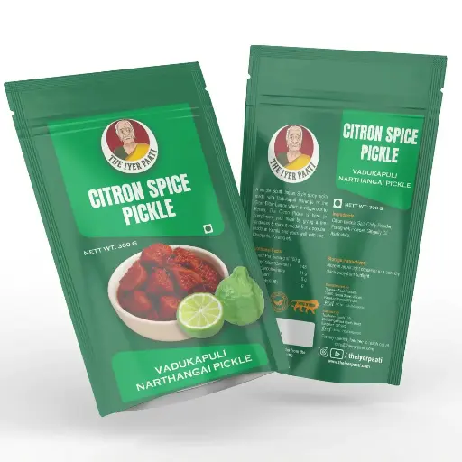 Citron Spice Pickle (Vadukapully Narthangai Pickle )