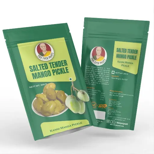 Salted Tender Mango Pickle  (Uppu Vadu Manga Pickle)