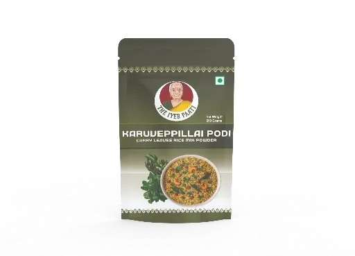 Karuveppillai Podi (Curry Leaves Rice Mix powder)