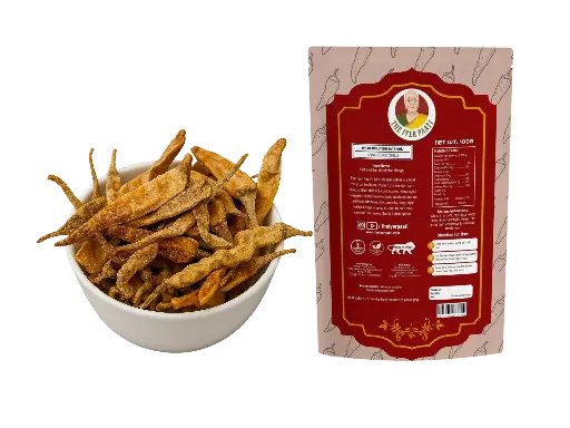 Mor Milagai  Vathal (Curd Chilli Long) 