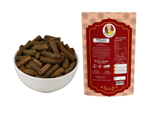 [VAVD23A] Vendakkai Vathal  (Lady's Finger Crisps) 